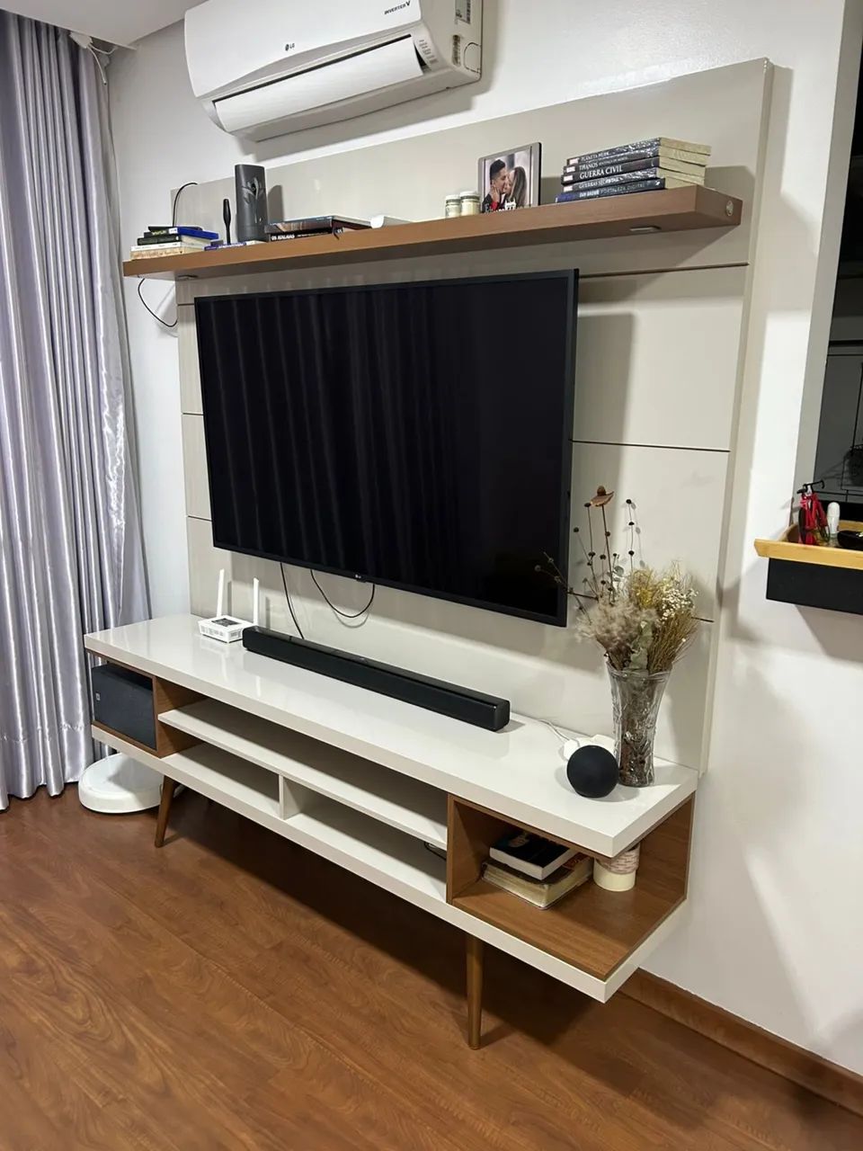 Painel com rack para Tv até 60 polegadas 65138002407169120