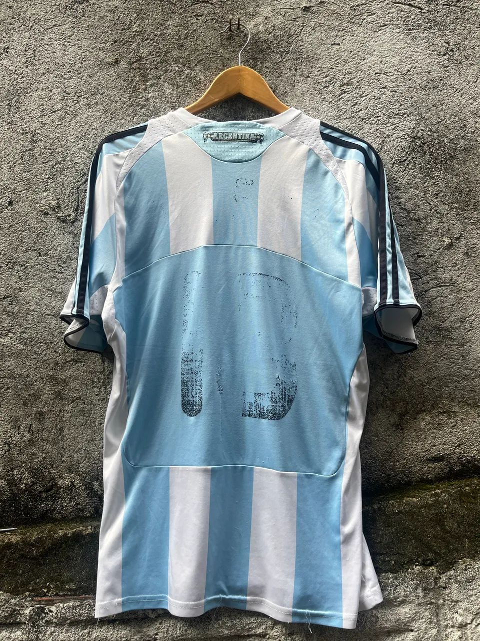 Camisa Argentina 2006 Messi da época   - Foto 5