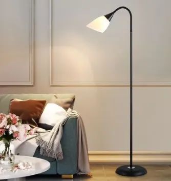 Abajur De Piso E27 Com Haste Ajustável Para Sala E Quarto - Foto 5