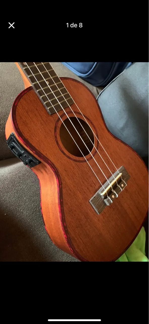 Ukulele com acessórios  - Foto 5