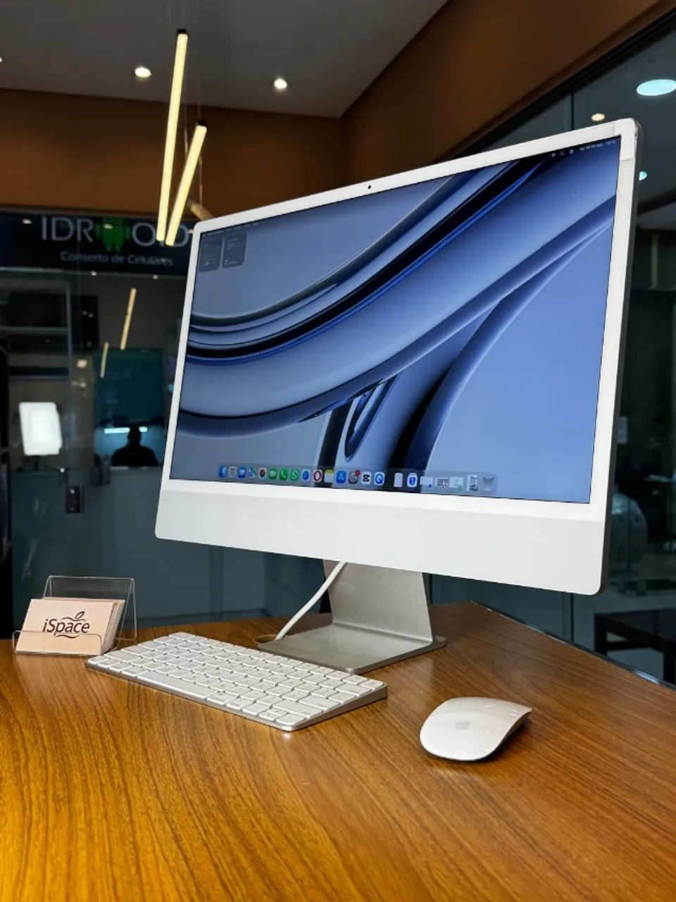 (Vendo ou troco) iMac M3 impecável com 6 meses de garantia 
