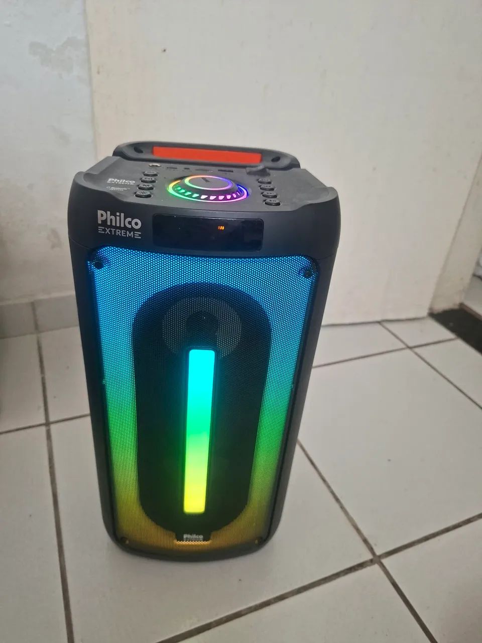 Caixa de som Bluetooth philco 