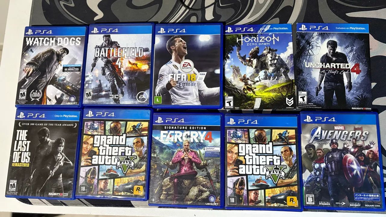 Jogos ps4