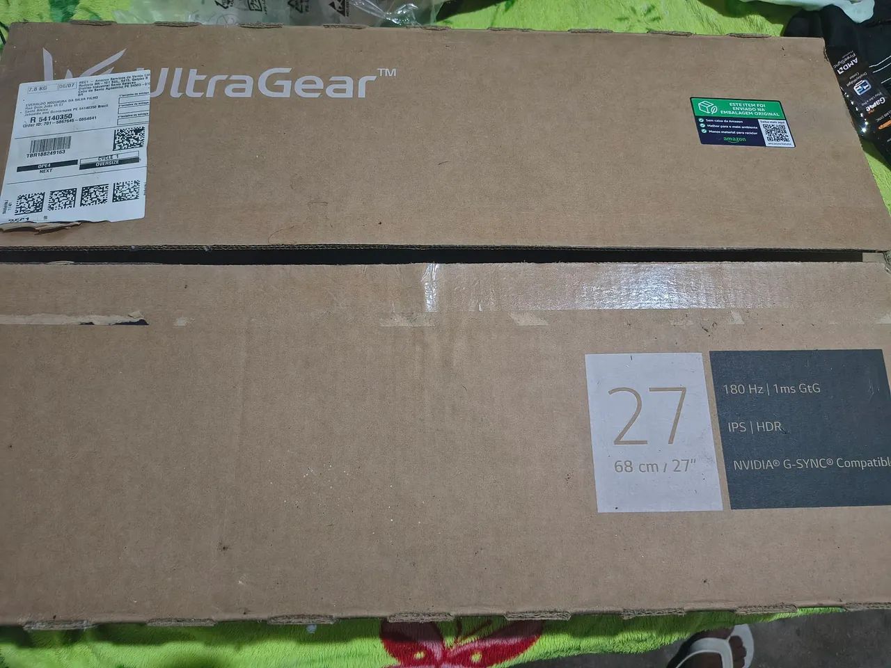 Monitor lg ultragear 27 180hz 