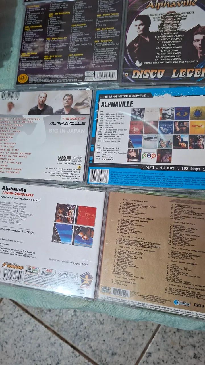 Alphaville -CDs- bootlegs - varios - Foto 4