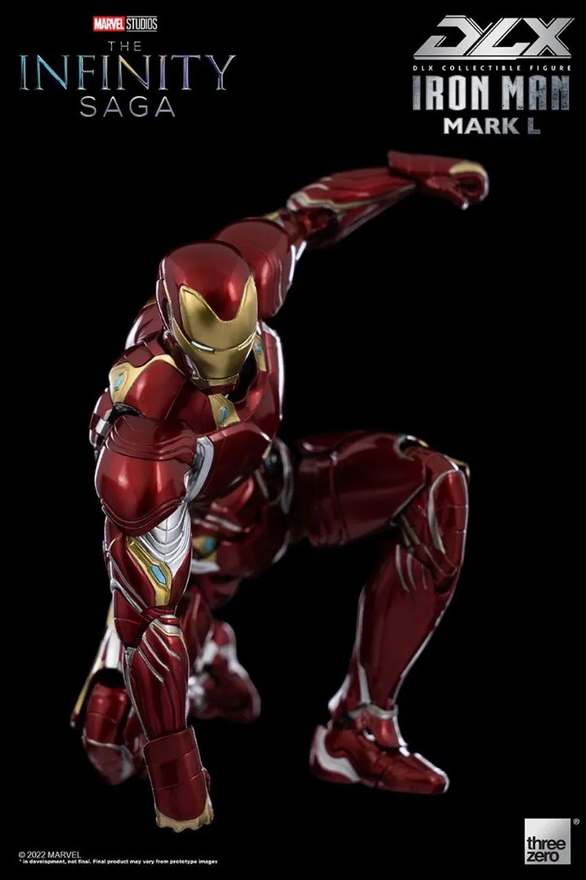 Threezero Dlx Iron Man Mark 50 Marvel Infinity Saga - Foto 4