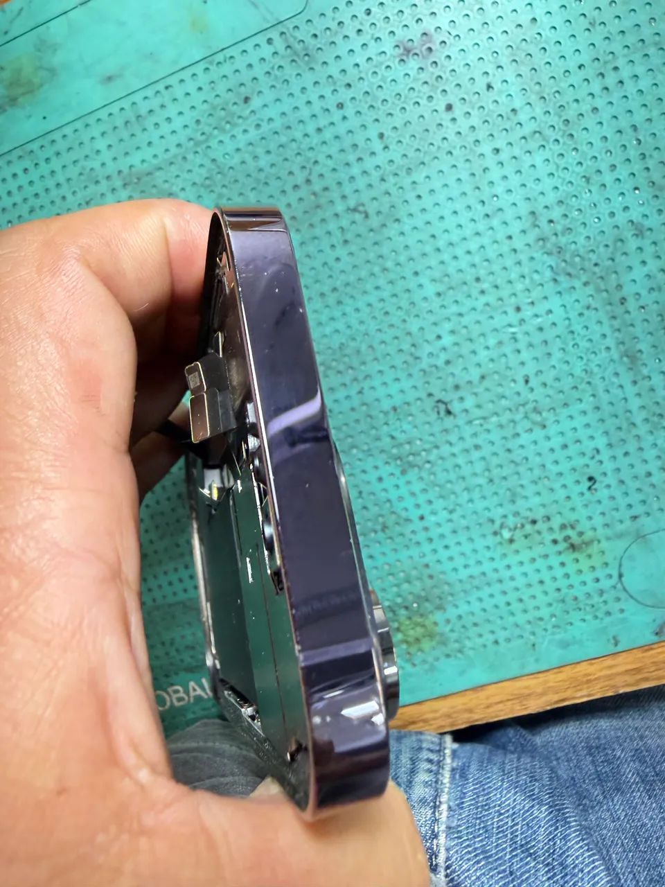 Carcaça iPhone 14 Pró Roxo completa!  - Foto 2