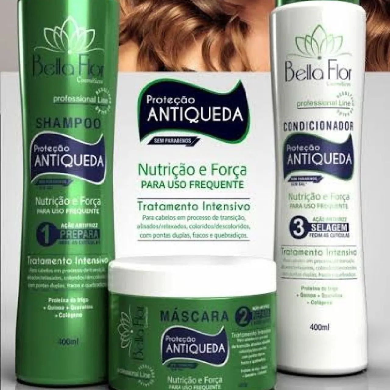 Kit capilar para cabelos fracos e com queda - Foto 3