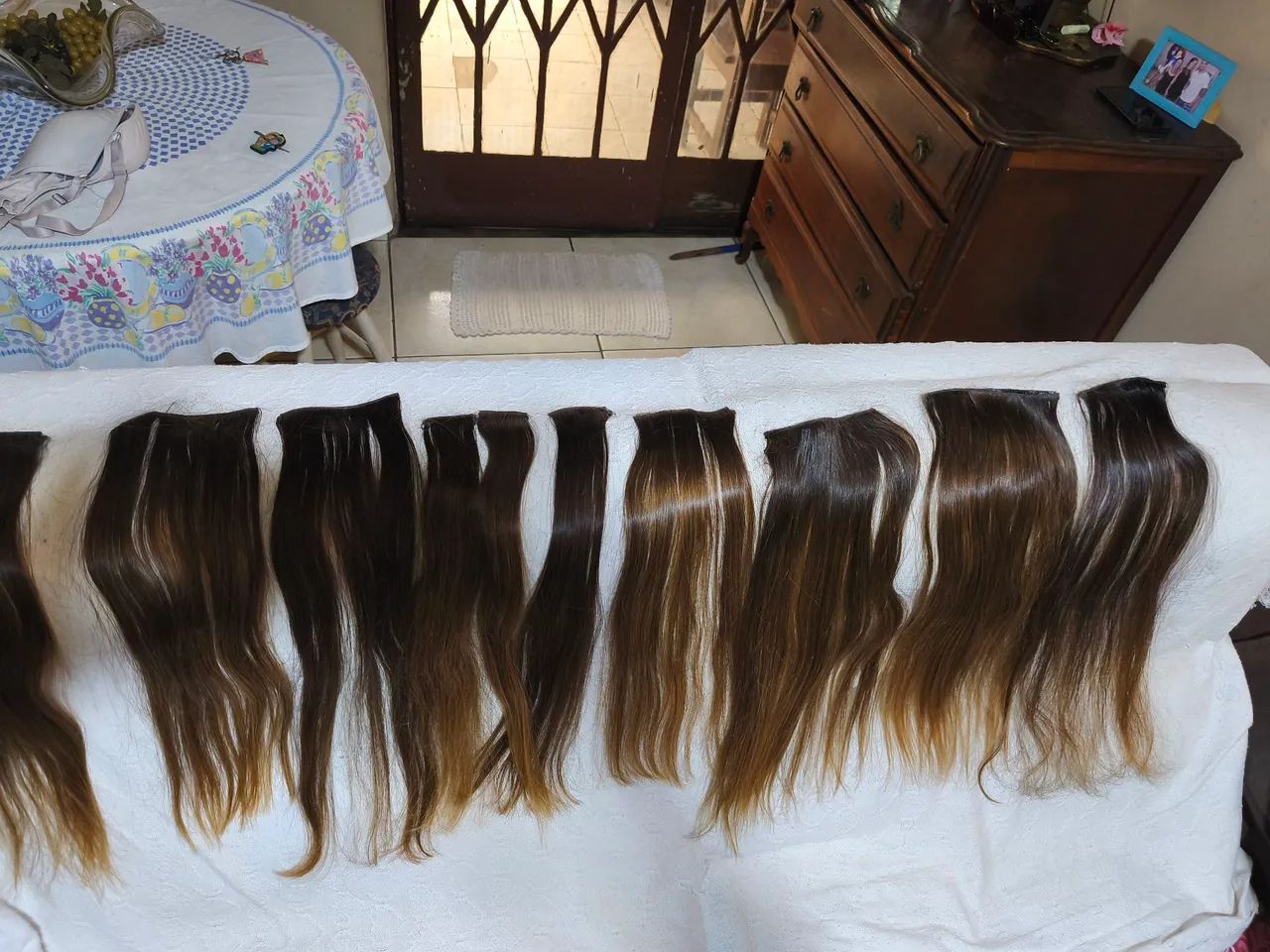 Cabelo humano 65cm Mega hair  - Foto 3