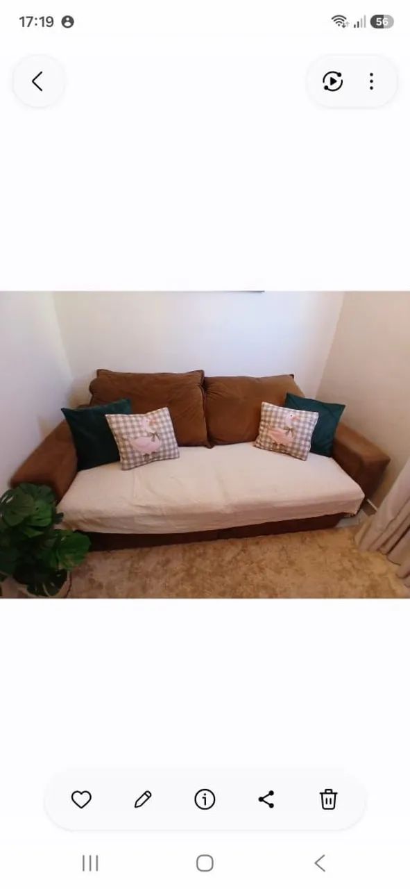 Sofa retrátil 