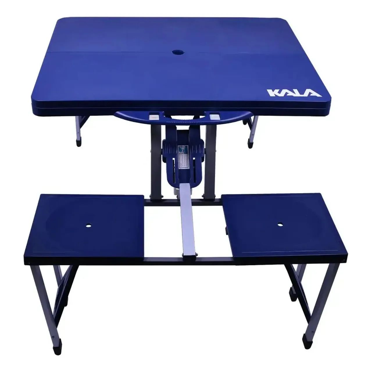 Mesa Azul Retrátil Com Acentos  - Foto 2