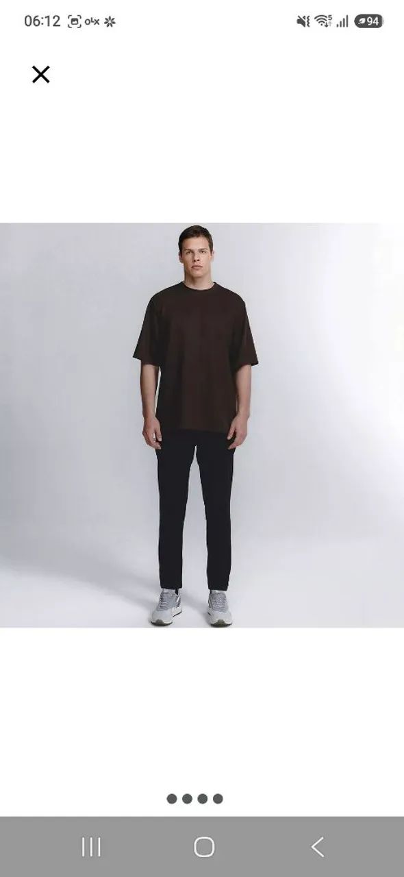 Camiseta insider oversized 
