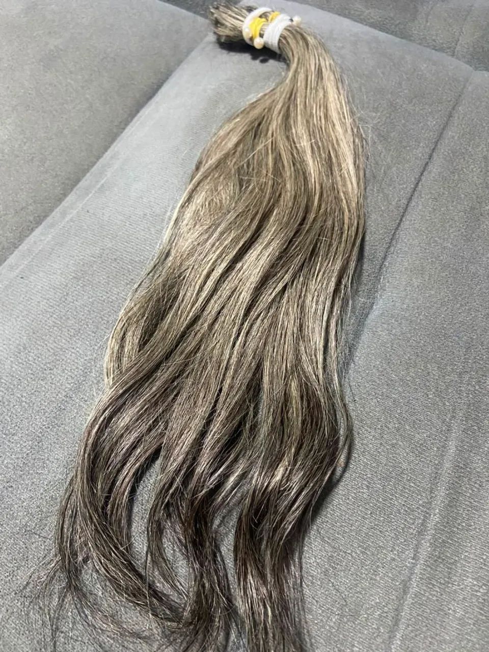 Cabelo loiro mesclado pra mega Hair - Foto 2