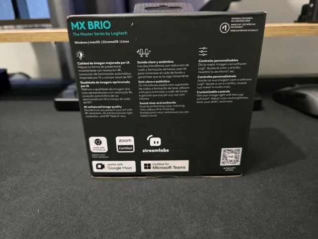 Logitech MX Brio 4K - Foto 5