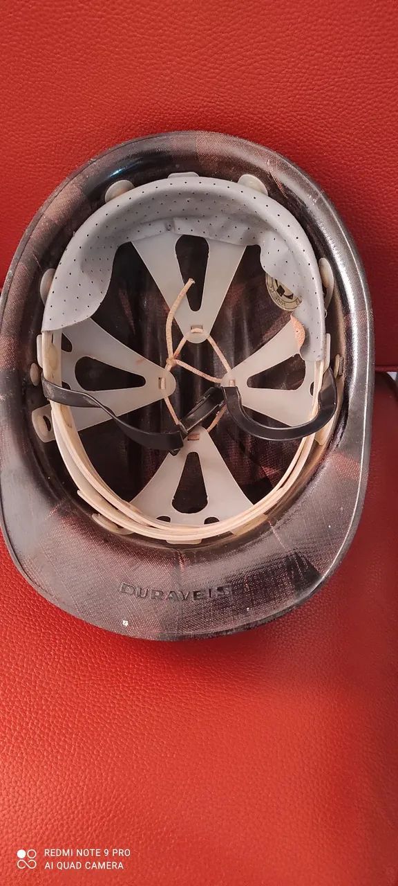 Capacete antigo,fibra: - Foto 4