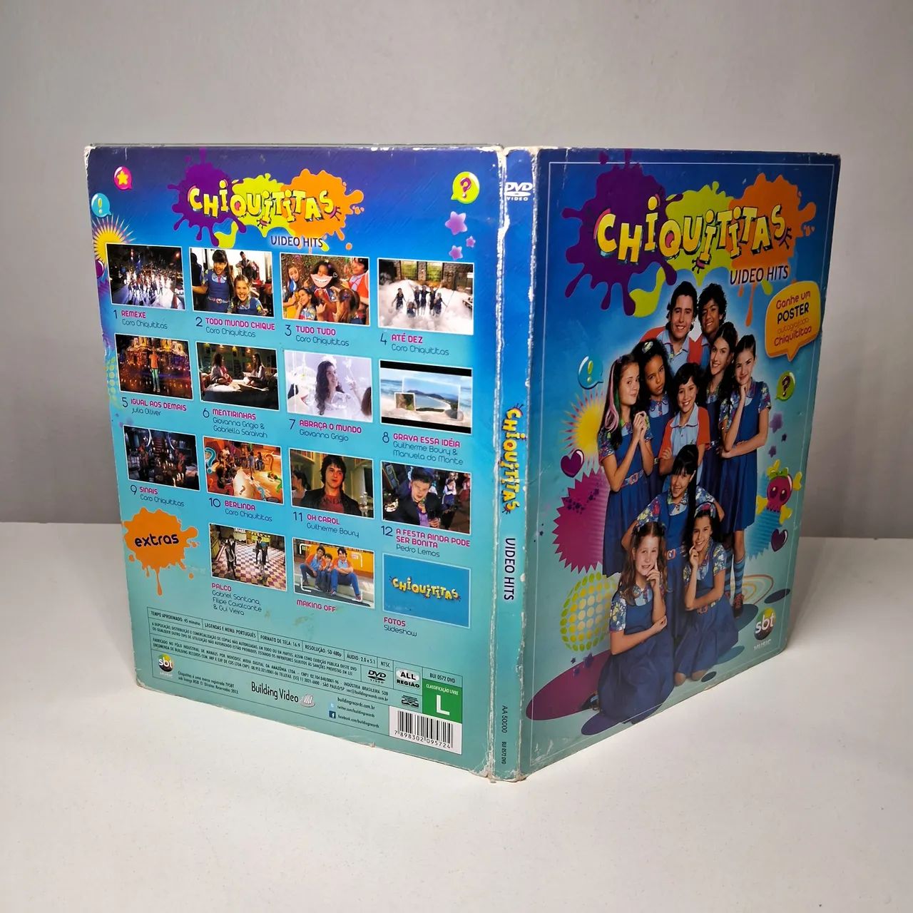 DVD - Chiquititas Vídeo Hits Original Digipack - Foto 3