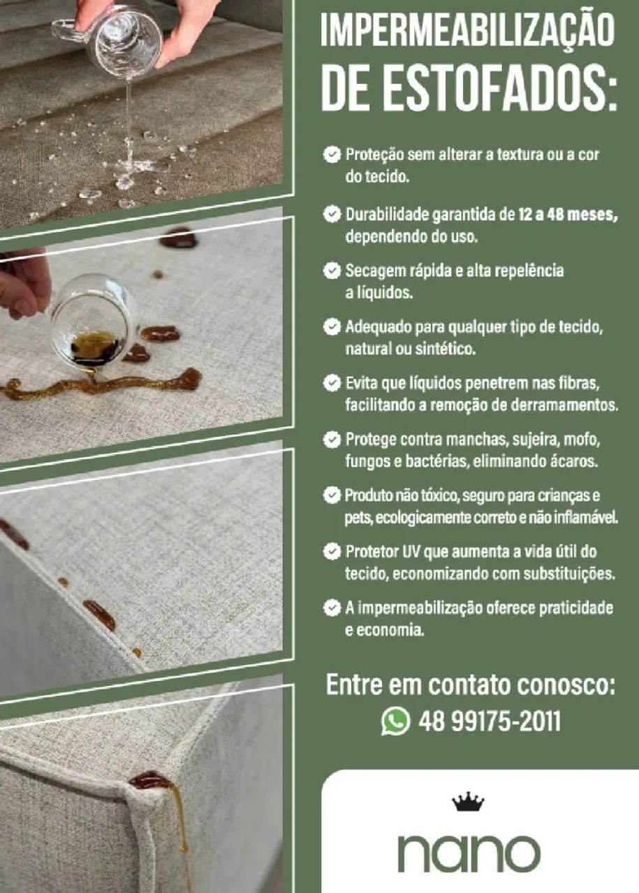 Impermeabilização de Sofá - Foto 3