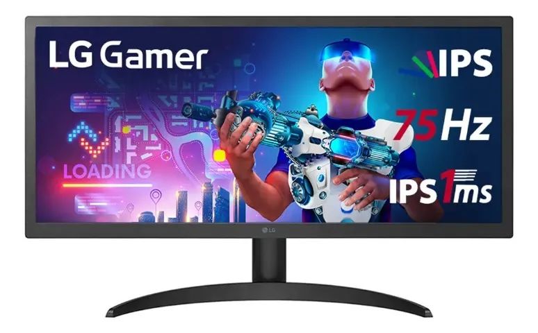 Monitor LG ultrawide Gamer 26 Polegadas 2560x1080p - Foto 5