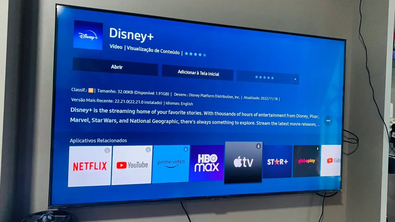Tv smart Samsung de 50 polegadas 4k  - Foto 3