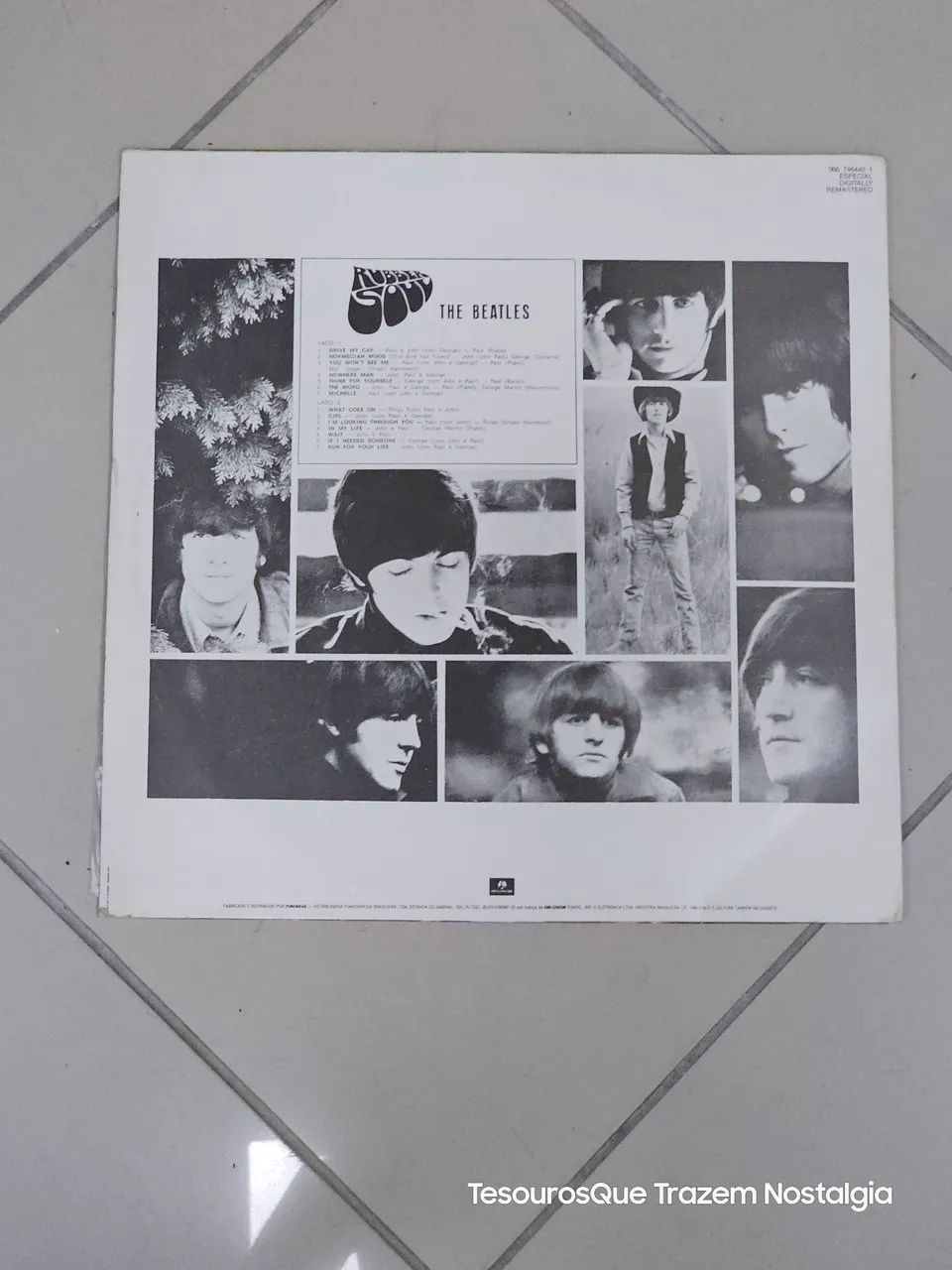 Vinil/Lp Beatles Rubber Soul - Stereo 1988 - Foto 2