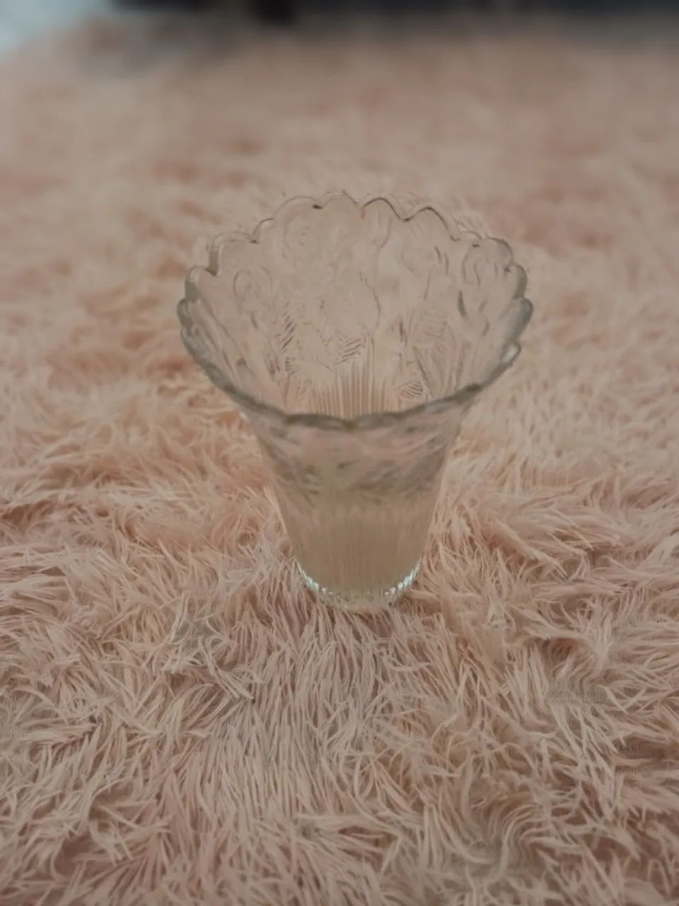 VASO CRISTAL LAPIDADO PEÇA VINTAGE - Foto 2