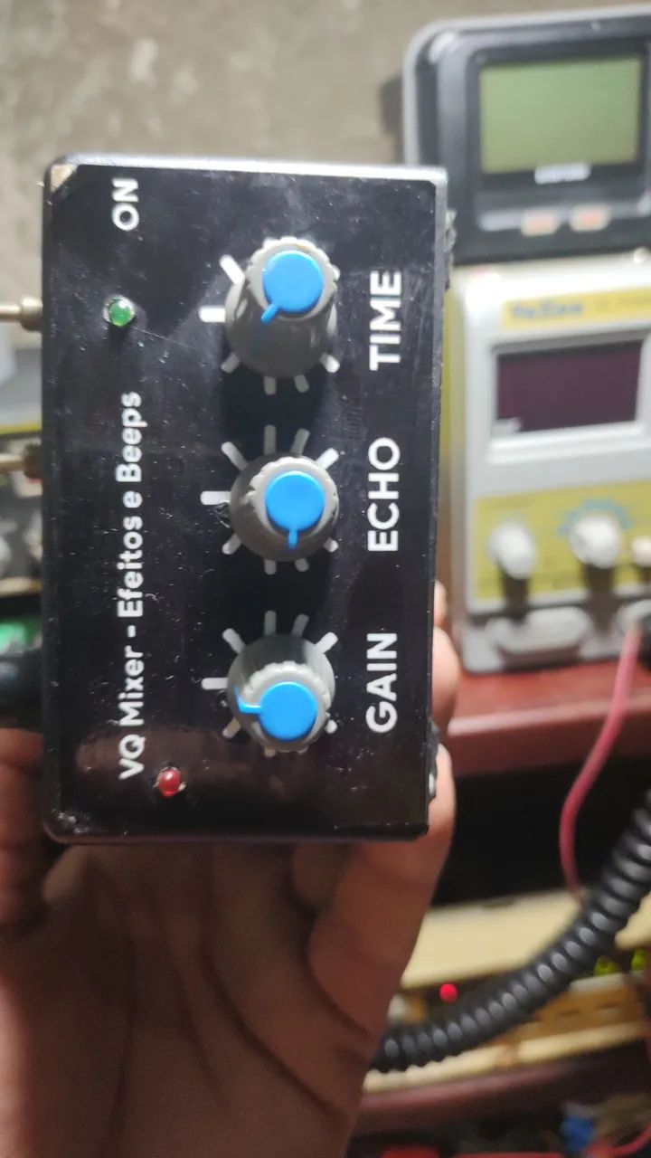 Mesa de efeitos do by vq, éco bips e compressor de áudio p uso Mic, dinâmico  - Foto 3