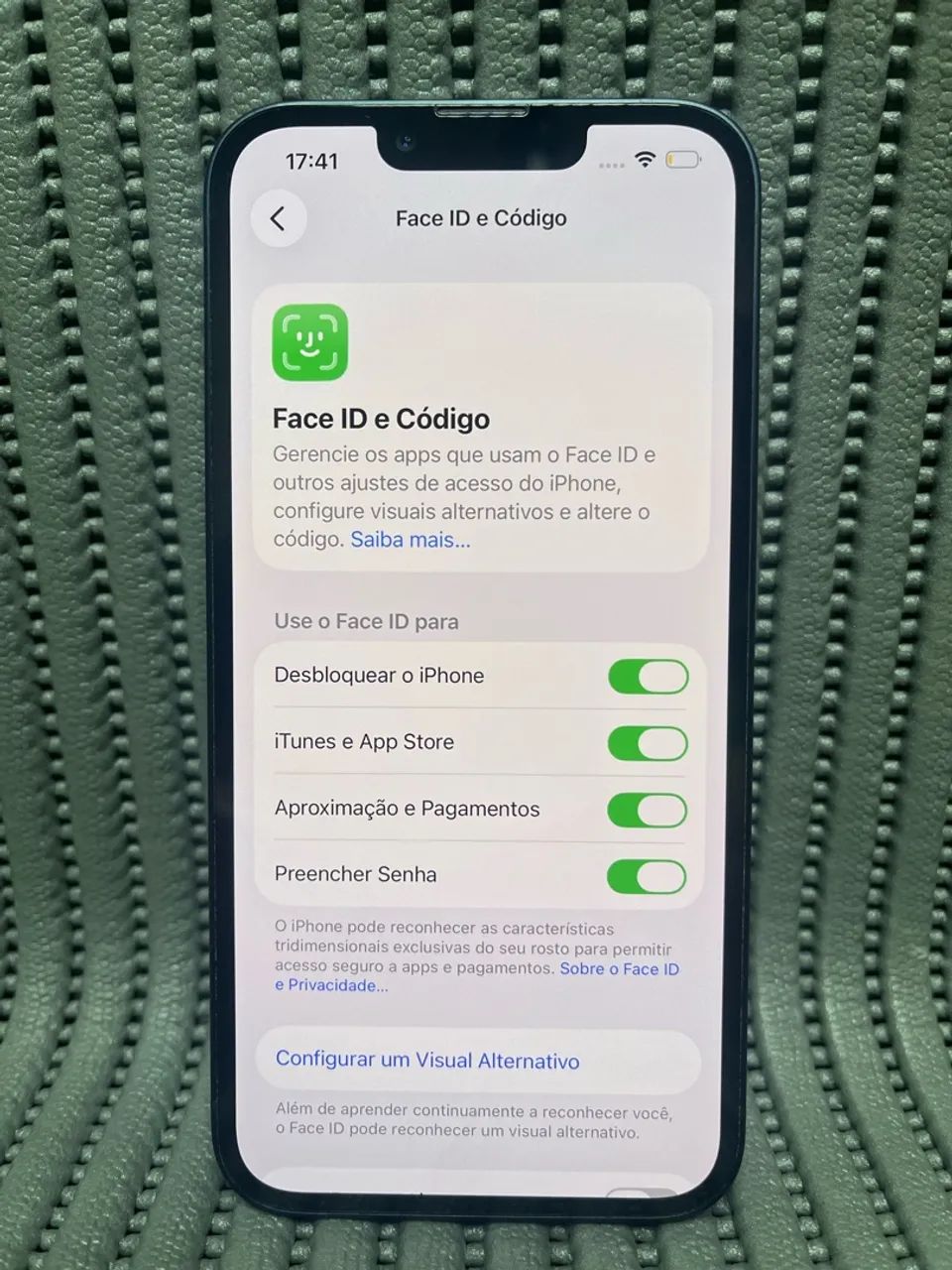 iPhone 13 - 128 GB - Azul Escuro - Carregador e Capinha - Foto 3