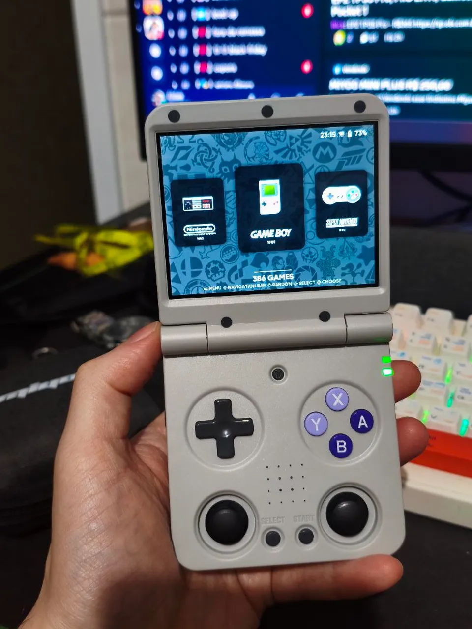 Miyoo Flip V2 Game portátil Flip - Peças e Acessórios de Vídeo