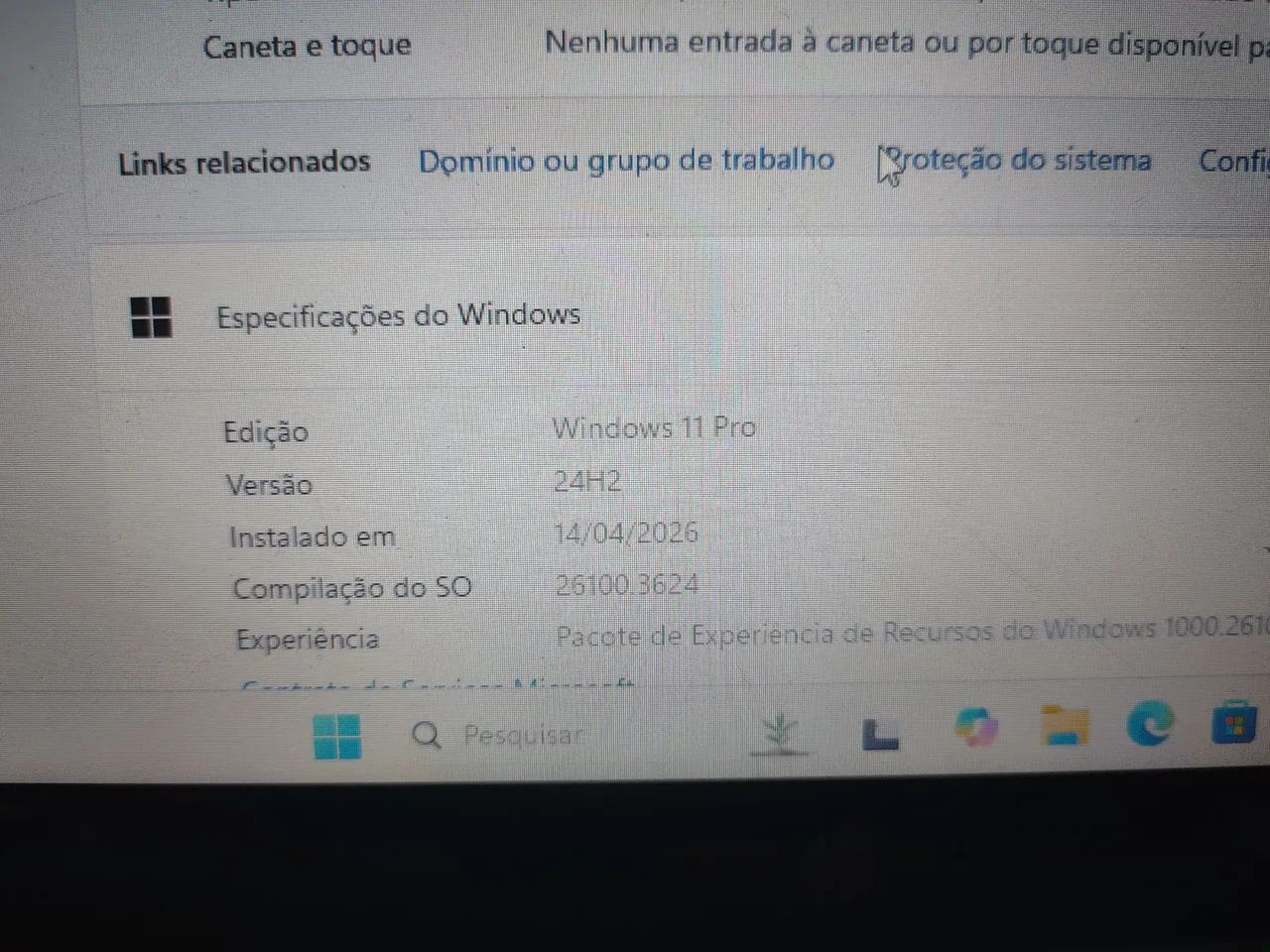 Notebook HP i5 8ram ssd240 ( detalhe ) tem q usar mouse externo  - Foto 5