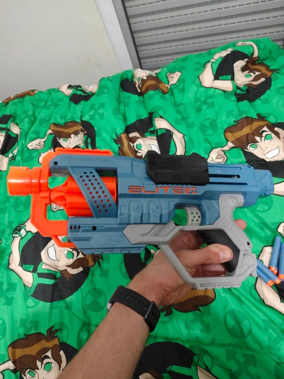 Nerf Elite 2.0 Commander - Semi-nova - Foto 3