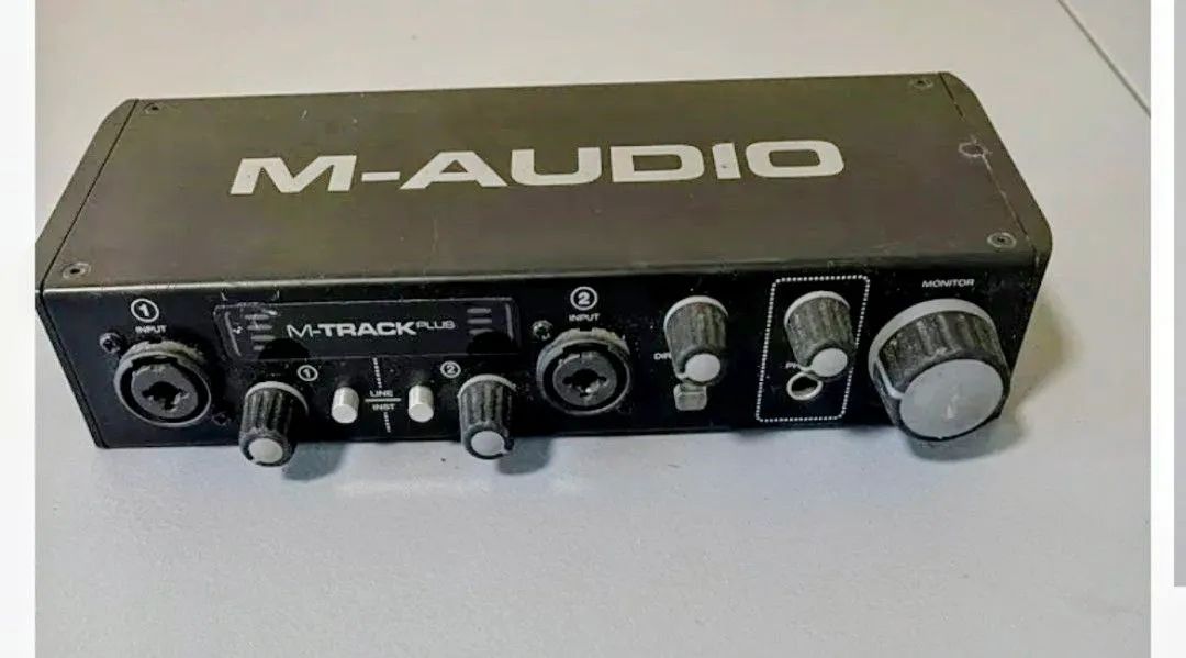 Interface de audio M Audio M track plus 2 