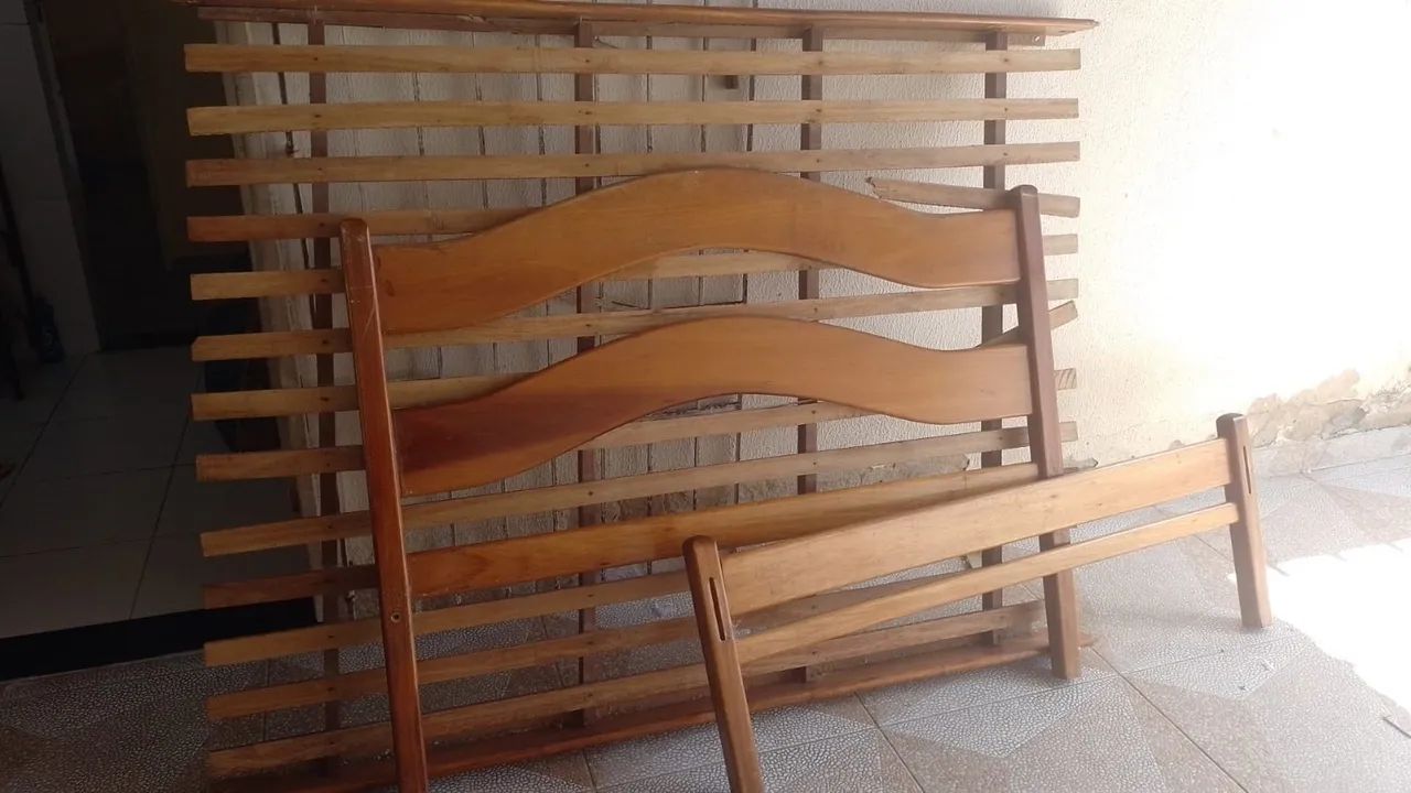Cama de madeira maciça - Foto 3