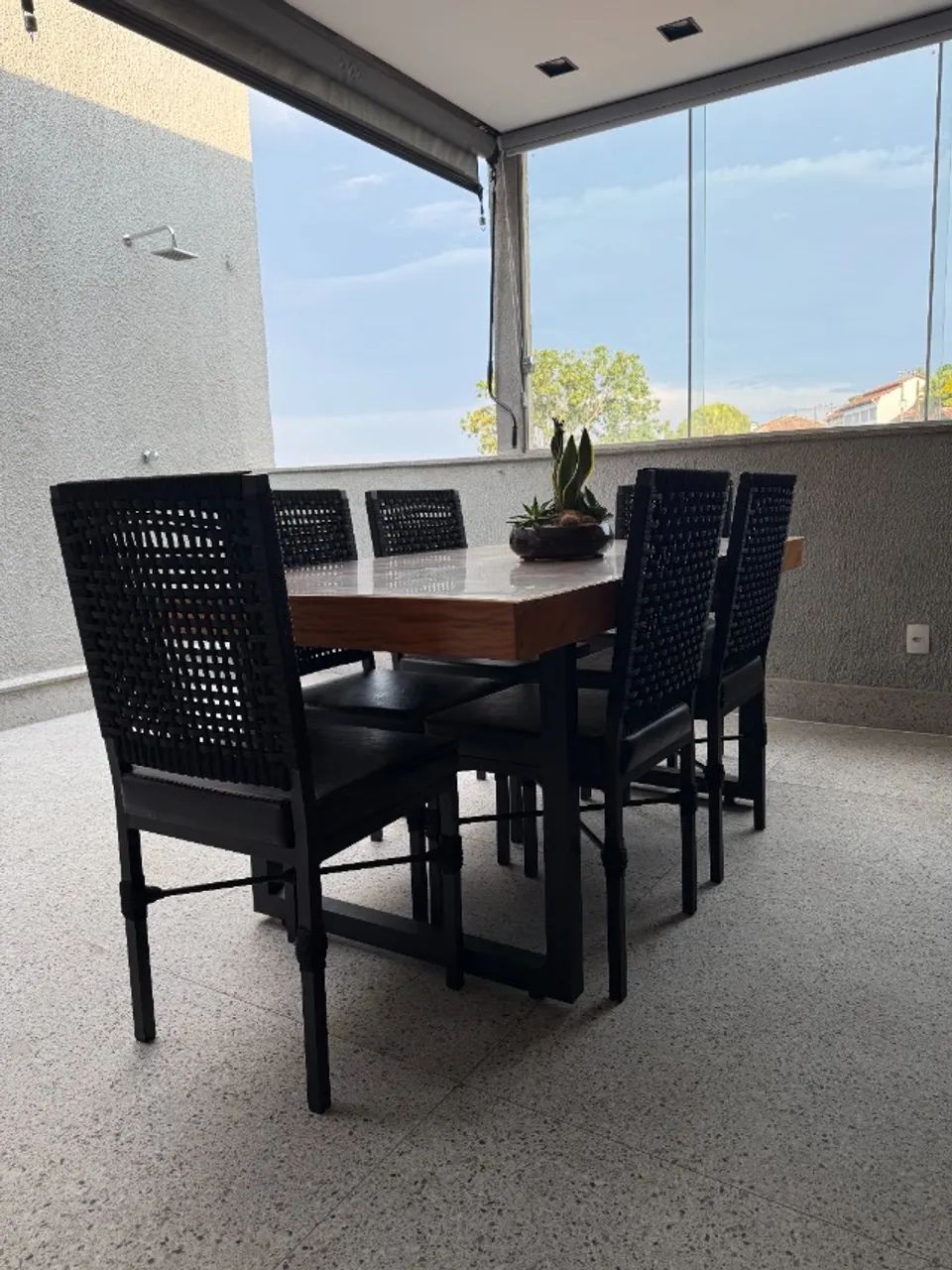 Mesa de Jantar com 6 Cadeiras - Conjunto Premium Impecável - Foto 3