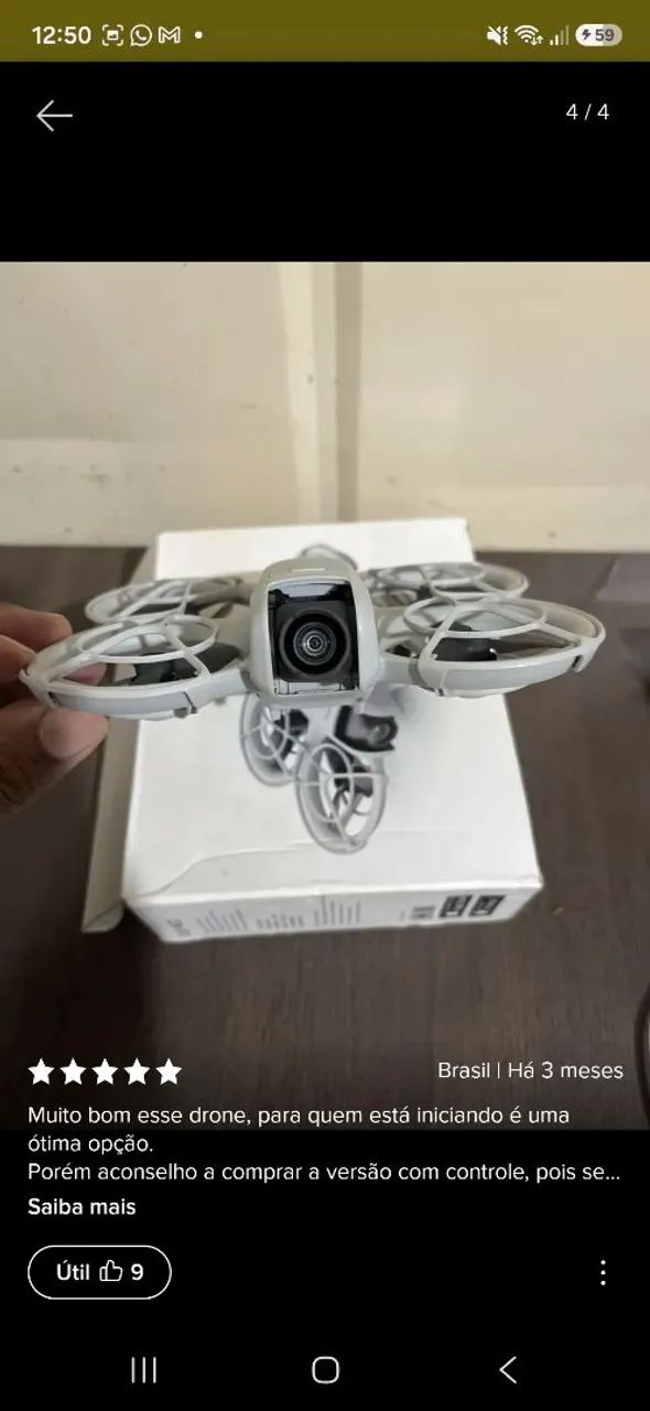 Drone DJI neo ultraleve.  Filma em 4k  - Foto 2