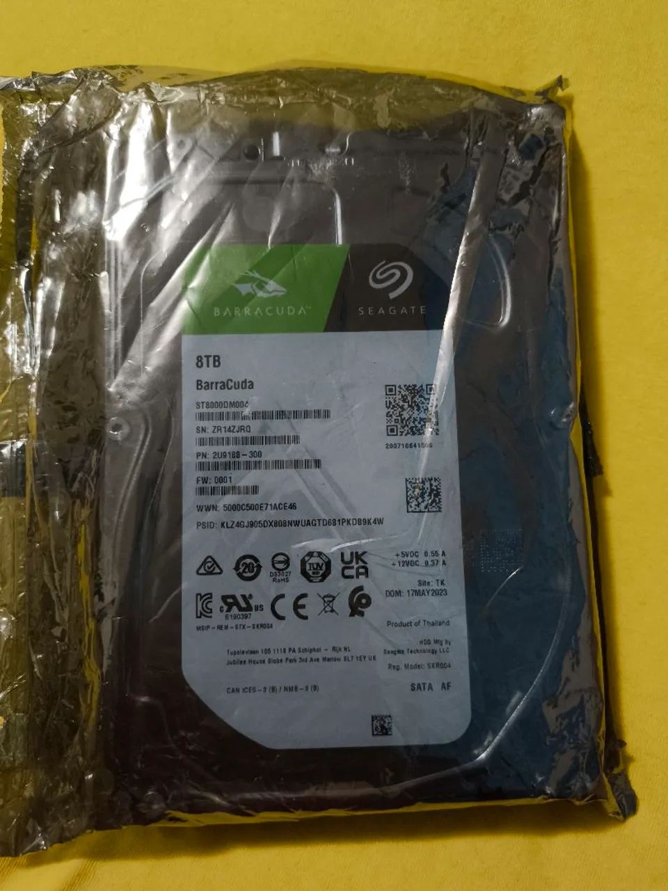 Seagate Barracuda 8 TB sata AF