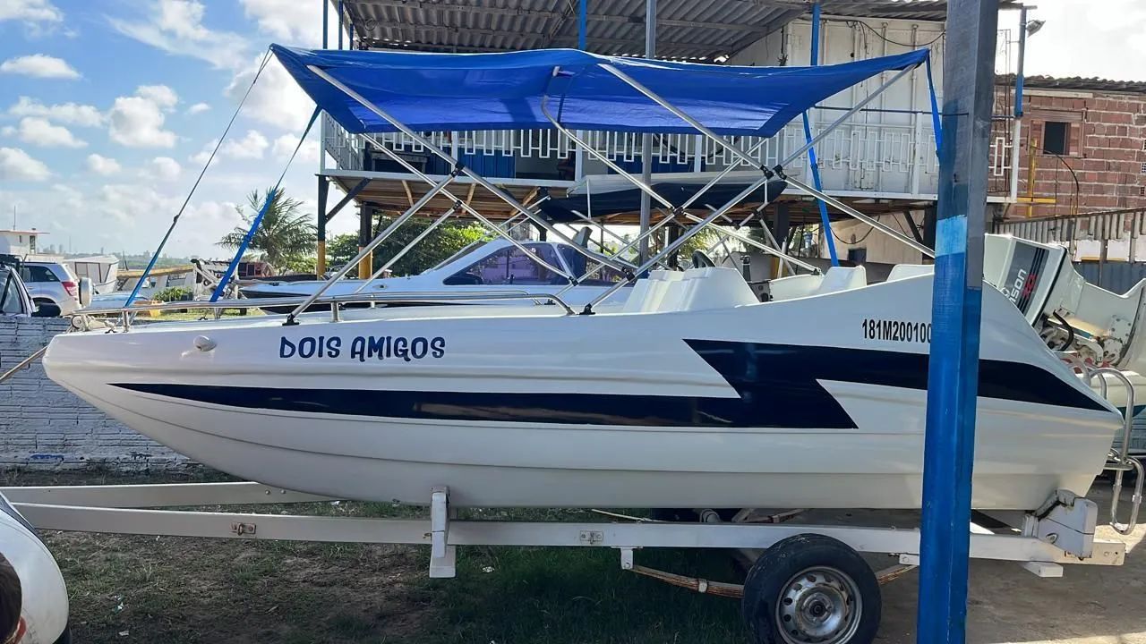Vendo lancha 16 pés  - Foto 2