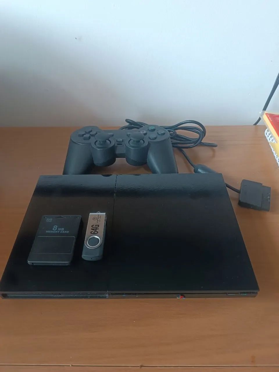 PS2 desbloqueado (slim) 70 jogos  - Foto 2