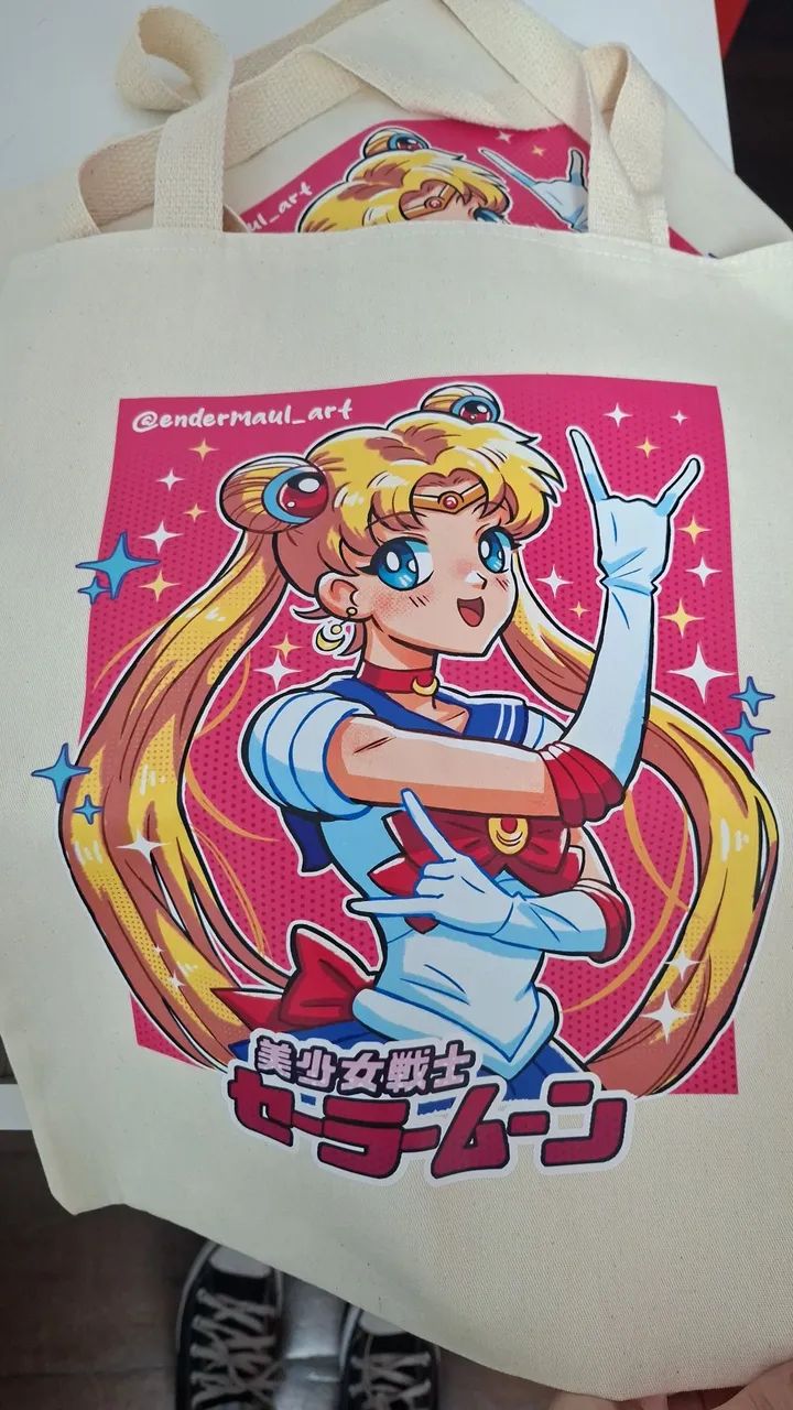 Bolsa Ecobag Sailor Moon Nova  - Foto 2
