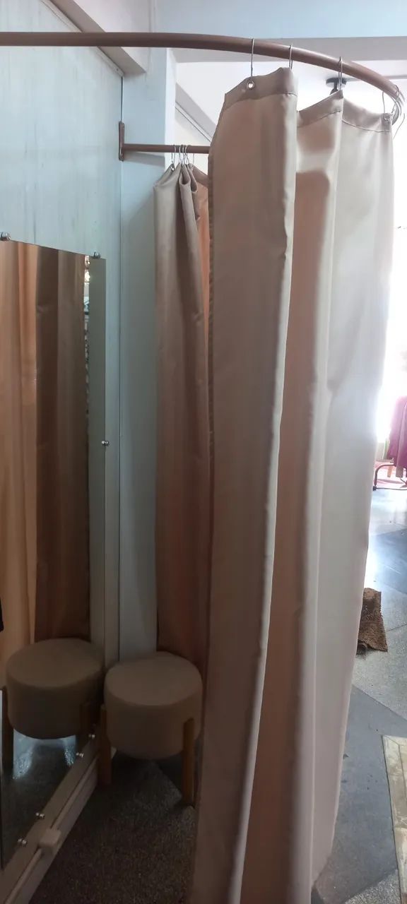 Fitting Room Kit with Mirror and Stool64994171355907120