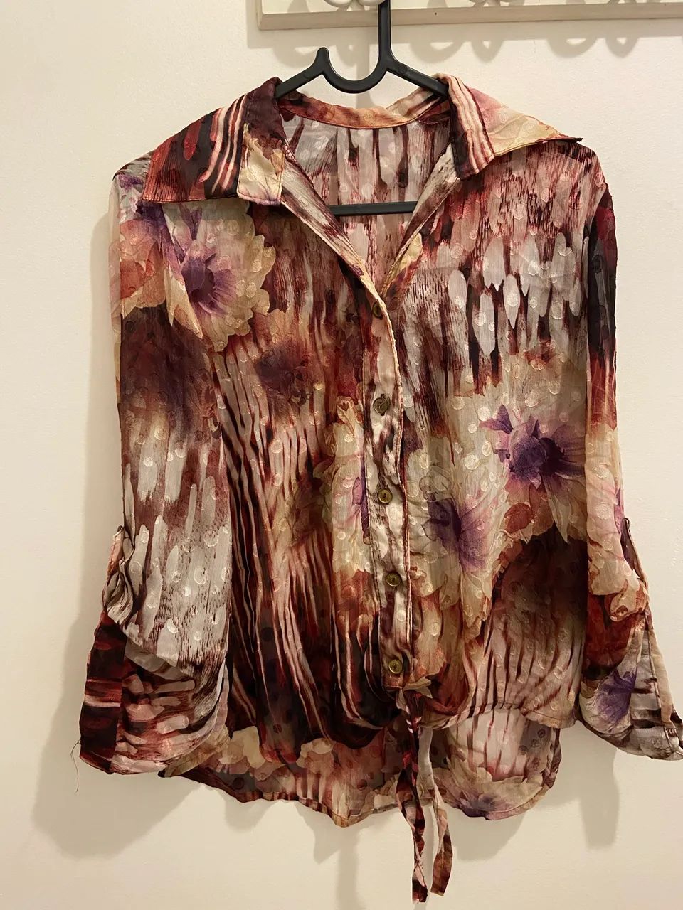 Camisa feminina estampada - Foto 4