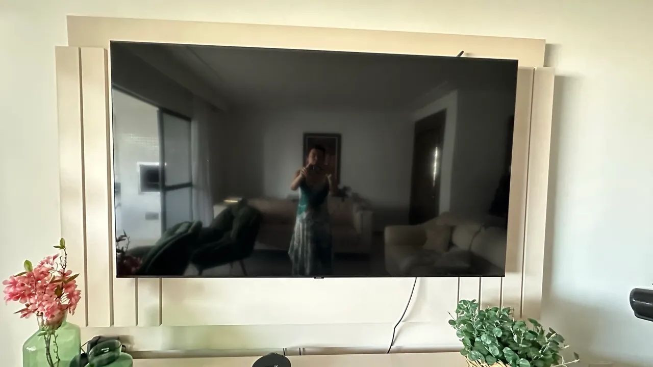 Rack para tv com estante  - Foto 4