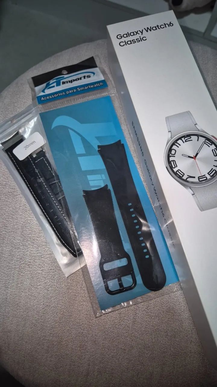 Samsung Galaxy Watch 6 Classic Lte 47mm Prata, Cinza (Usado) - Foto 5