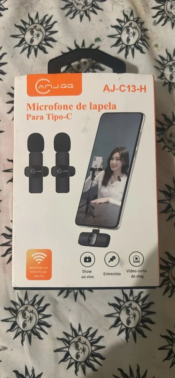 Microfone NOVO 
