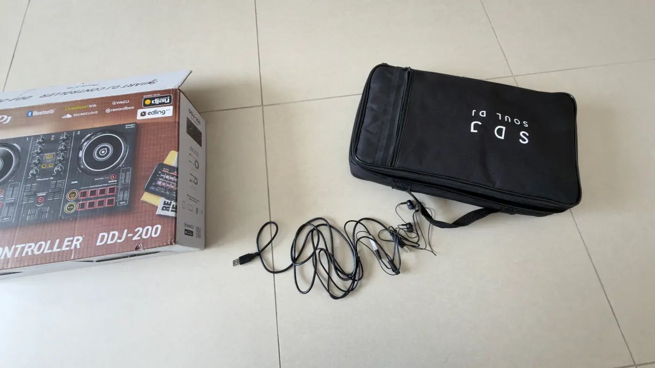 Cdj pioneer ddj-200 perfeita quase sem uso - Instrumentos musicais