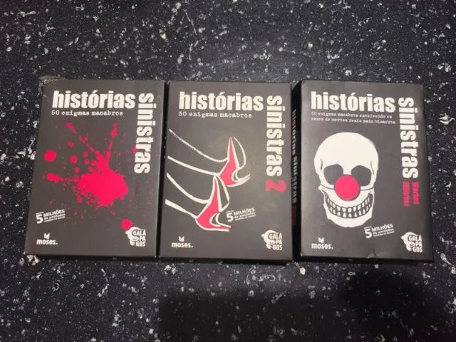 3 Jogos Histórias Sinistras Completos