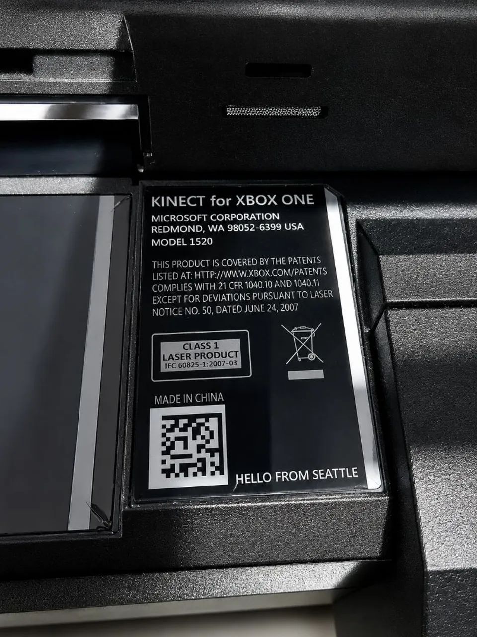Kinect Microsoft para Xbox One Modelo 1520 - Sensor de Movimento Original - Foto 3