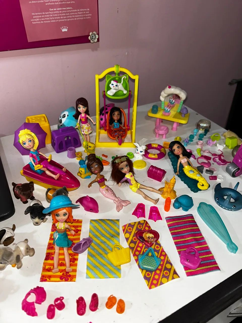Lote Itens Polly Pocket Original