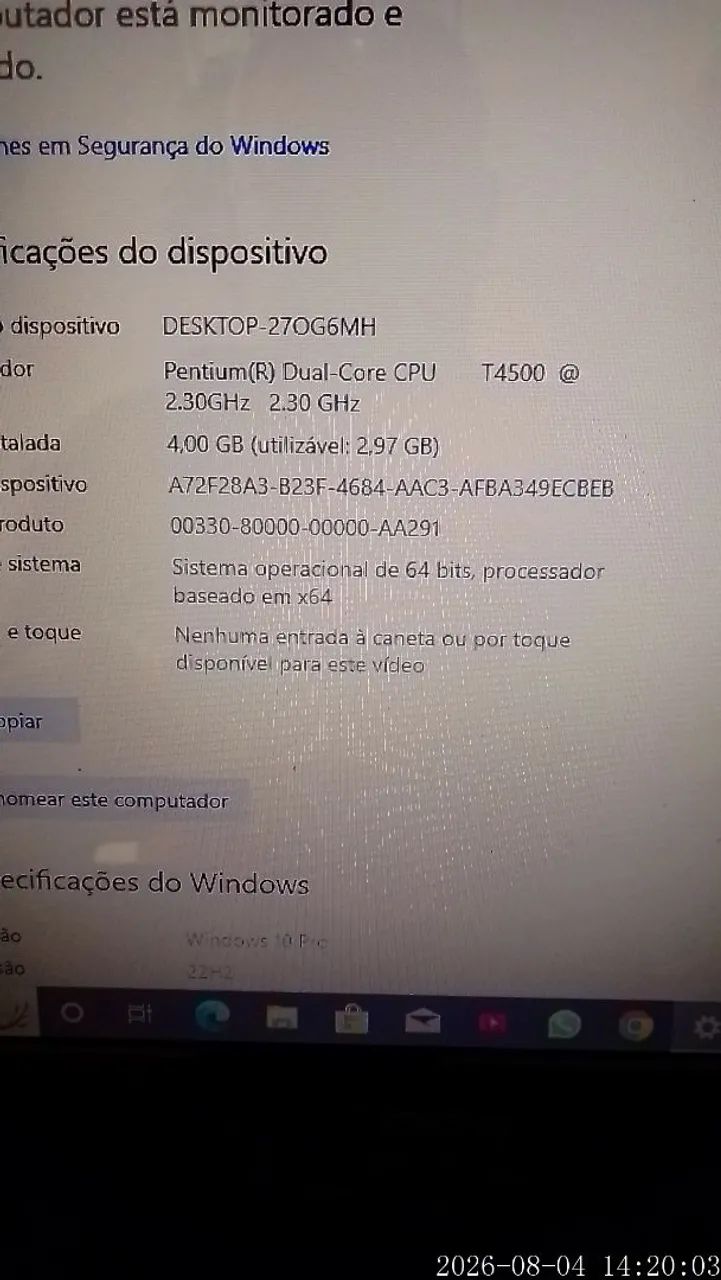 Notebook CCE funcionando perfeitamente só a bateria viciada  - Foto 3