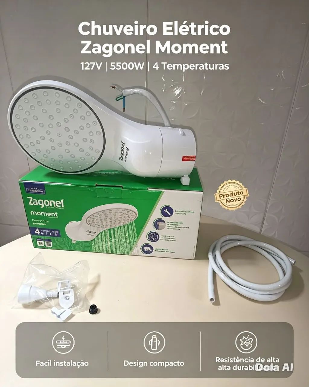 Chuveiro elétrico Zagonel 