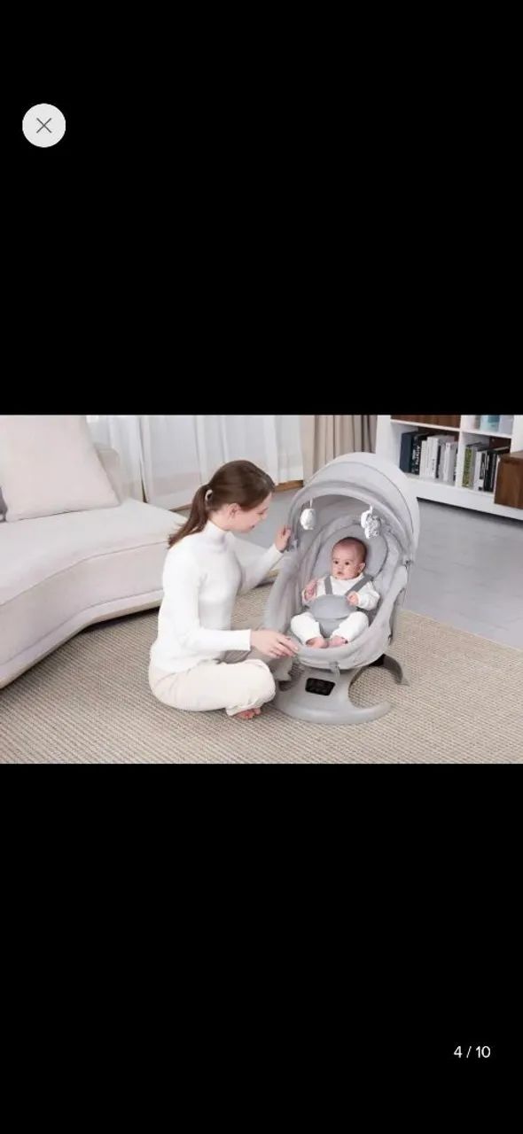 Cadeira de Descanso/Moisés Mastela Multimotion Orbit - Balanço Automático Bluetooth - Foto 3